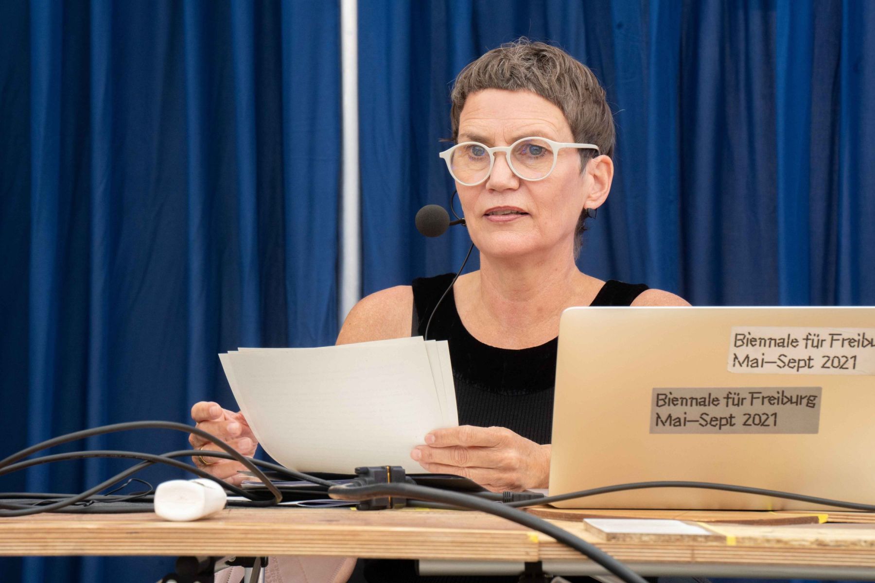 Vortragende Karen van den Berg
Foto: Karolina Sobel