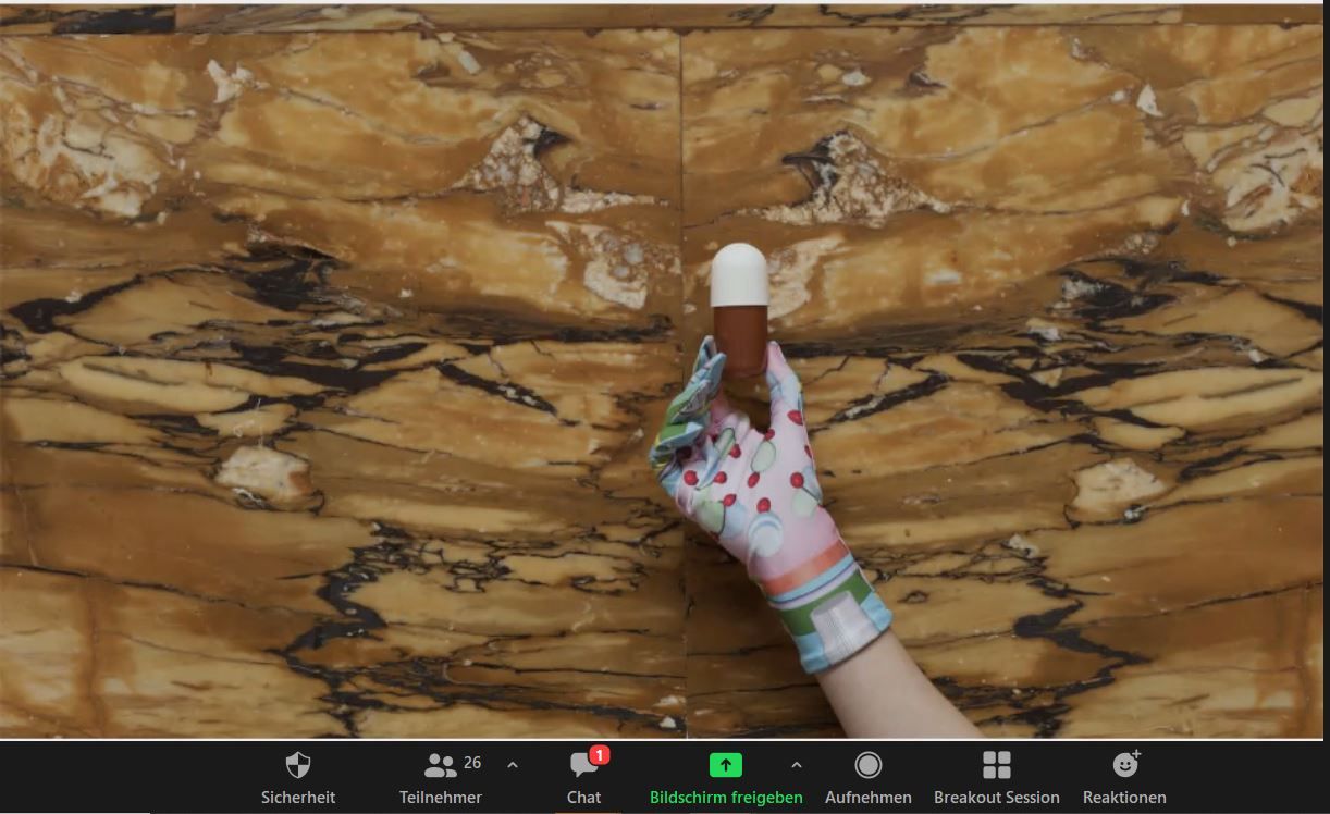 Markus Hanakam & Roswitha Schuller, The Moist Cabinet, 2021, Production Shot / Screenshot OPEN STUDIO #1