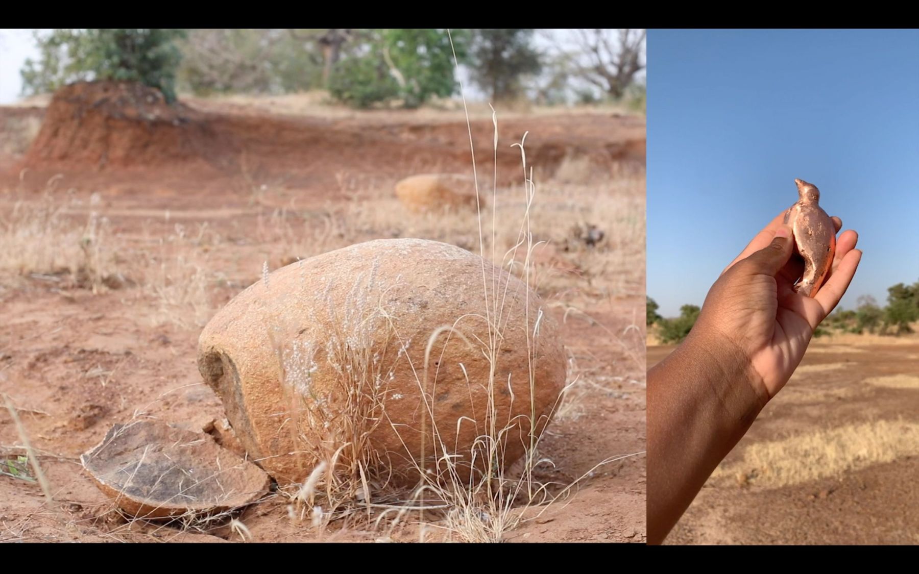 Filmstill INSTRUMENTS OF AIR (2020) von Rahima Gambo